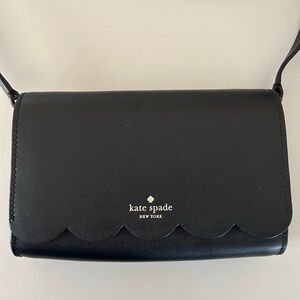 Kate Spade Addison convertible crossbody with scalloped edge